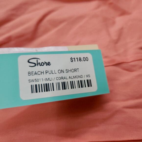 SHORE‎ Tropical Cowl Neck Sleeveless Top Linen Shorts SET sz XS NWT MSRP $236 - Picture 7 of 7